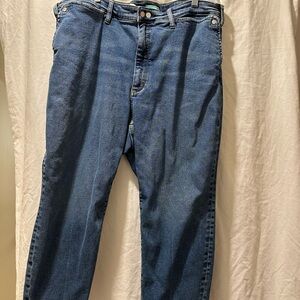 Anthropologie Pilcro straight leg jeanss with a sailor top